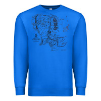 True Royal middle earth map [tw] Premium Sweatshirt - linhVisuals