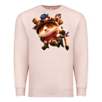 Pale Pink league of legends teemo Premium Sweatshirt - linhVisuals