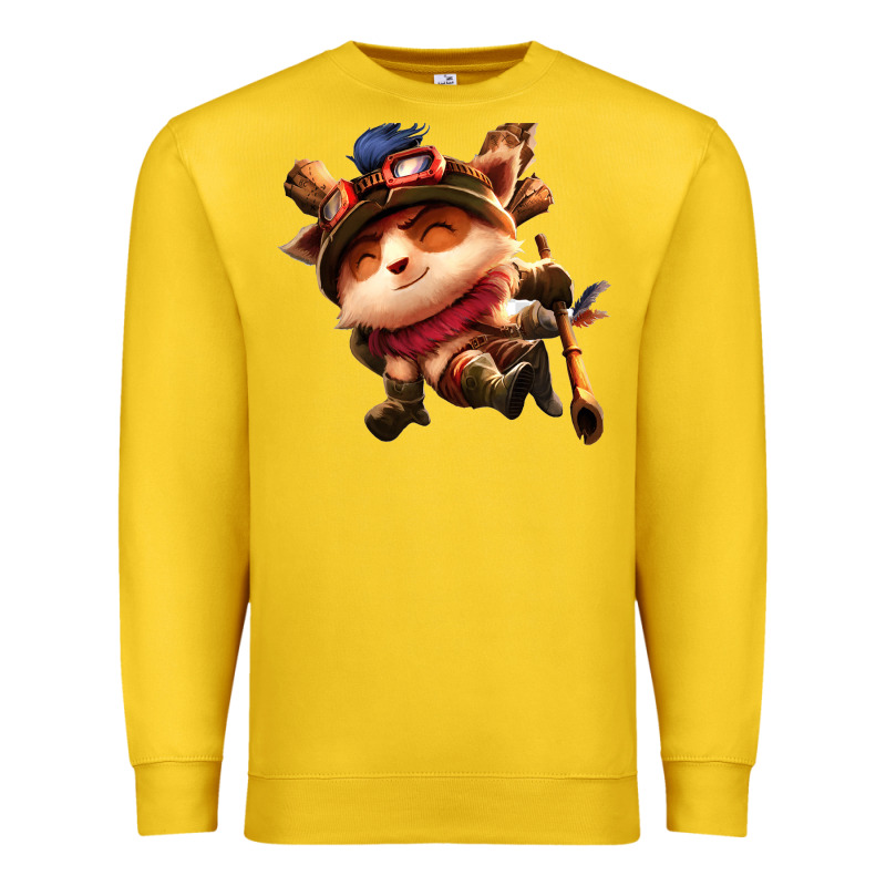 League Of Legends Teemo Premium Sweatshirt by linhVisuals | Teevron