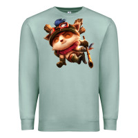 Seafoam league of legends teemo Premium Sweatshirt - linhVisuals