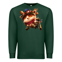 Sports Green league of legends teemo Premium Sweatshirt - linhVisuals