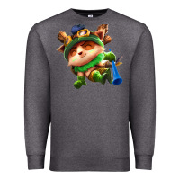 Charcoal Heather league of legends teemo Premium Sweatshirt - linhVisuals