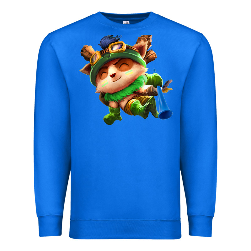 League Of Legends Teemo Premium Sweatshirt by linhVisuals | Teevron