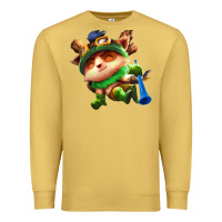 Antique Gold league of legends teemo Premium Sweatshirt - linhVisuals