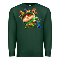 Sports Green league of legends teemo Premium Sweatshirt - linhVisuals