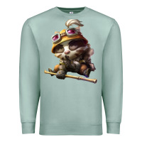 Seafoam league of legends teemo Premium Sweatshirt - linhVisuals