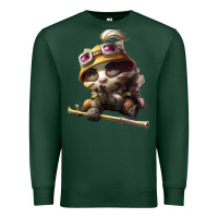 Sports Green league of legends teemo Premium Sweatshirt - linhVisuals