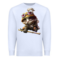 White league of legends teemo Premium Sweatshirt - linhVisuals