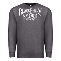 Charcoal Heather blackberry smoke Premium Sweatshirt - linhVisuals