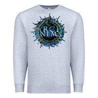 Heather Grey arch enemy Premium Sweatshirt - linhVisuals
