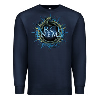 Navy arch enemy Premium Sweatshirt - linhVisuals