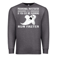 Paranormal Investigator Ghost Hunting T Shirt Premium Sweatshirt | Teevron