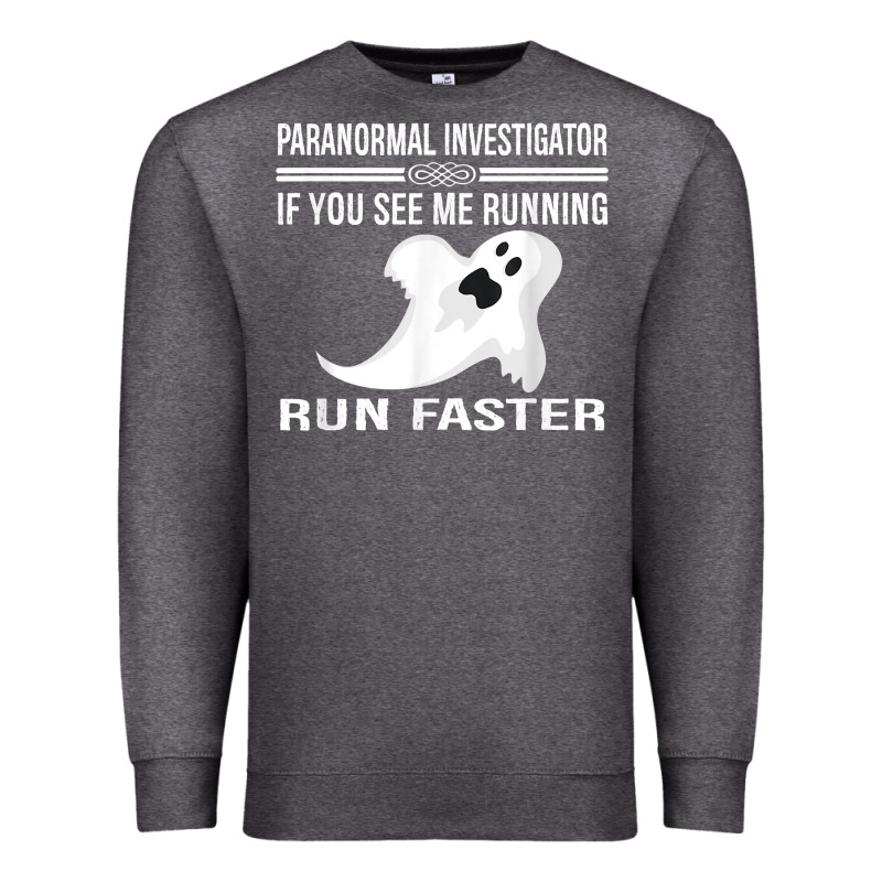 Paranormal Investigator Ghost Hunting T Shirt Premium Sweatshirt by linhVisuals | Teevron