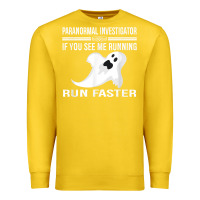 Lemon paranormal investigator ghost hunting t shirt Premium Sweatshirt - linhVisuals