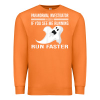 Carrot paranormal investigator ghost hunting t shirt Premium Sweatshirt - linhVisuals