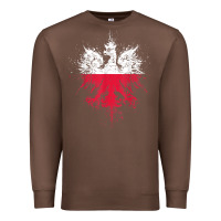 Polish Eagle  Polish Pride  Polish Flag  Polish T Shirt Premium Sweatshirt | Teevron