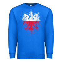True Royal polish eagle  polish pride  polish flag  polish t shirt Premium Sweatshirt - linhVisuals