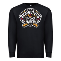 Black sport american Premium Sweatshirt - linhVisuals