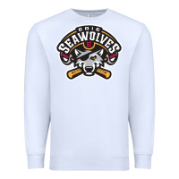 White sport american Premium Sweatshirt - linhVisuals