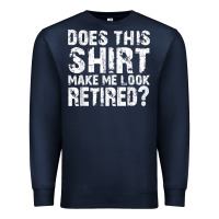 Navy retirement gifts for men funny retirement shirt for party Premium Sweatshirt - linhVisuals