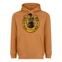 Meerkat horseshoe and cowgirl Heavyweight Hoodie - JahusDesignShop
