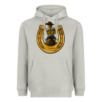 Moon Dust horseshoe and cowgirl Heavyweight Hoodie - JahusDesignShop