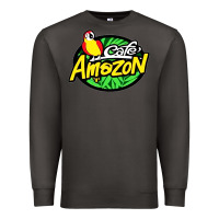 Smoke cafe #amazon Premium Sweatshirt - linhVisuals