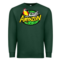 Sports Green cafe #amazon Premium Sweatshirt - linhVisuals