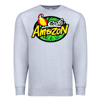 Heather Grey cafe #amazon Premium Sweatshirt - linhVisuals