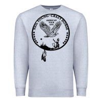 Heather Grey neil young crazy horse american tour 1976 [tw] Premium Sweatshirt - linhVisuals