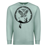 Seafoam neil young crazy horse american tour 1976 [tw] Premium Sweatshirt - linhVisuals