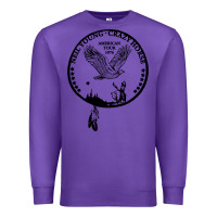 Purple neil young crazy horse american tour 1976 [tw] Premium Sweatshirt - linhVisuals