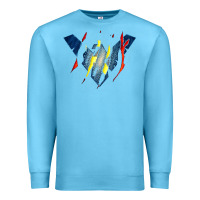 Ocean Blue nightwing super hero Premium Sweatshirt - linhVisuals