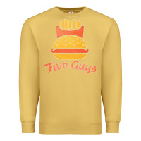 Antique Gold five guys Premium Sweatshirt - linhVisuals