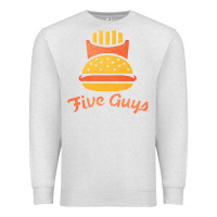 Oatmeal Heather five guys Premium Sweatshirt - linhVisuals
