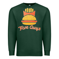 Sports Green five guys Premium Sweatshirt - linhVisuals