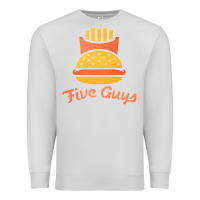 Dove Grey five guys Premium Sweatshirt - linhVisuals