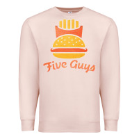 Pale Pink five guys Premium Sweatshirt - linhVisuals