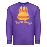 Purple five guys Premium Sweatshirt - linhVisuals