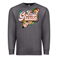 Charcoal Heather first grade Premium Sweatshirt - JahusDesignShop