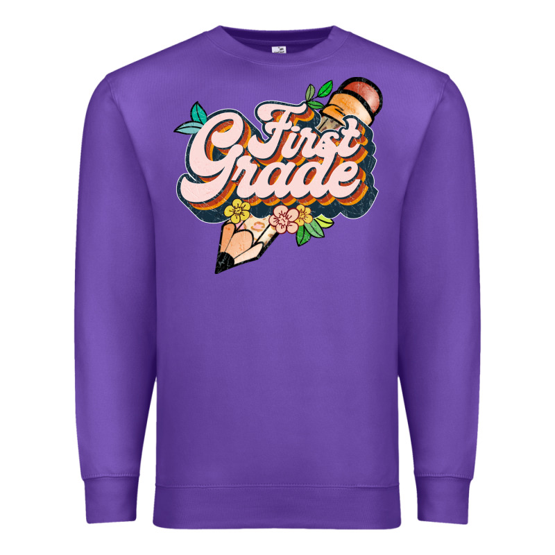 First Grade Premium Sweatshirt by JahusDesignShop | Teevron
