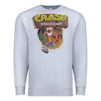 Heather Grey crash bandicoot 1966 Premium Sweatshirt - linhVisuals