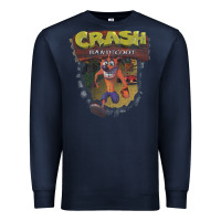 Navy crash bandicoot 1966 Premium Sweatshirt - linhVisuals