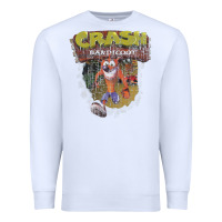 White crash bandicoot 1966 Premium Sweatshirt - linhVisuals