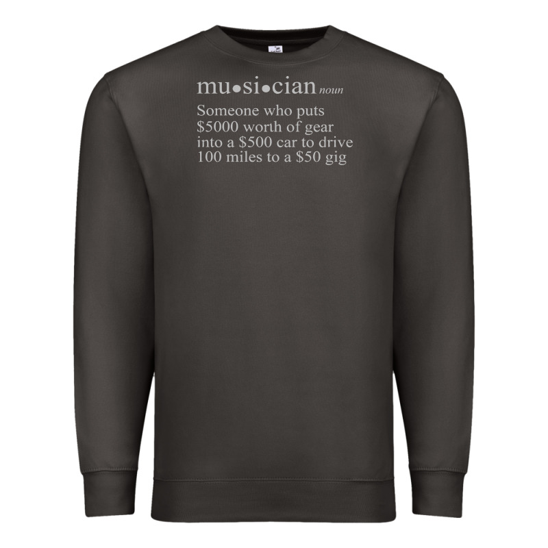 Musician Definition Premium Sweatshirt by linhVisuals | Teevron