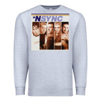 Heather Grey n sync [tw] Premium Sweatshirt - linhVisuals