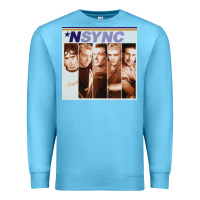 Ocean Blue n sync [tw] Premium Sweatshirt - linhVisuals