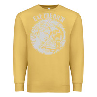 Antique Gold eat the rich Premium Sweatshirt - linhVisuals