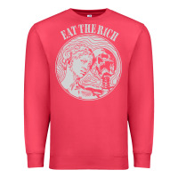 Cardinal eat the rich Premium Sweatshirt - linhVisuals