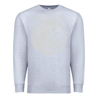Heather Grey eat the rich Premium Sweatshirt - linhVisuals